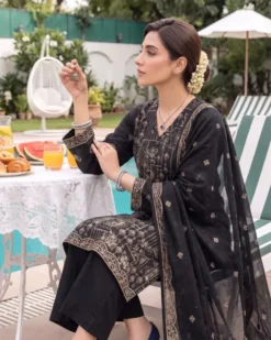 Bareeze 3Pcs Embroidered Winter Dhanak Collection 2026 BR-1292 2 Bareeze 3Pcs Embroidered Winter Dhanak Collection 2026 BR-1292