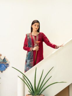 Premium Airjet Dhanak With Digital Wool Shawl IZ-1284 2 Premium Airjet Dhanak With Digital Wool Shawl IZ-1284