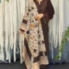 Premium Airjet Dhanak With Digital Wool Shawl AS-1379