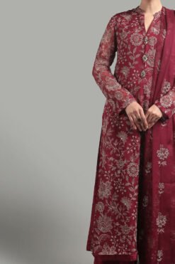 Bareeze Premium Airjet Dhanak With EMBROIDERY Dhanak Shawl BZ-1445 2 Premium Airjet Dhanak With EMBROIDERY Dhanak Shawl