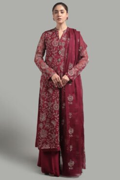 Premium Airjet Dhanak With EMBROIDERY Dhanak Shawl