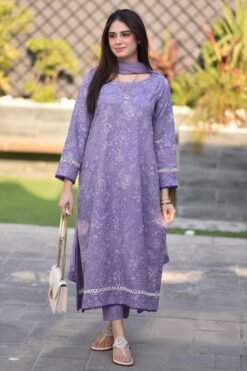 Premium Airjet Dhanak With EMBROIDERY Dhanak Shawl