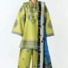Premium Airjet Dhanak With Digital Wool Shawl