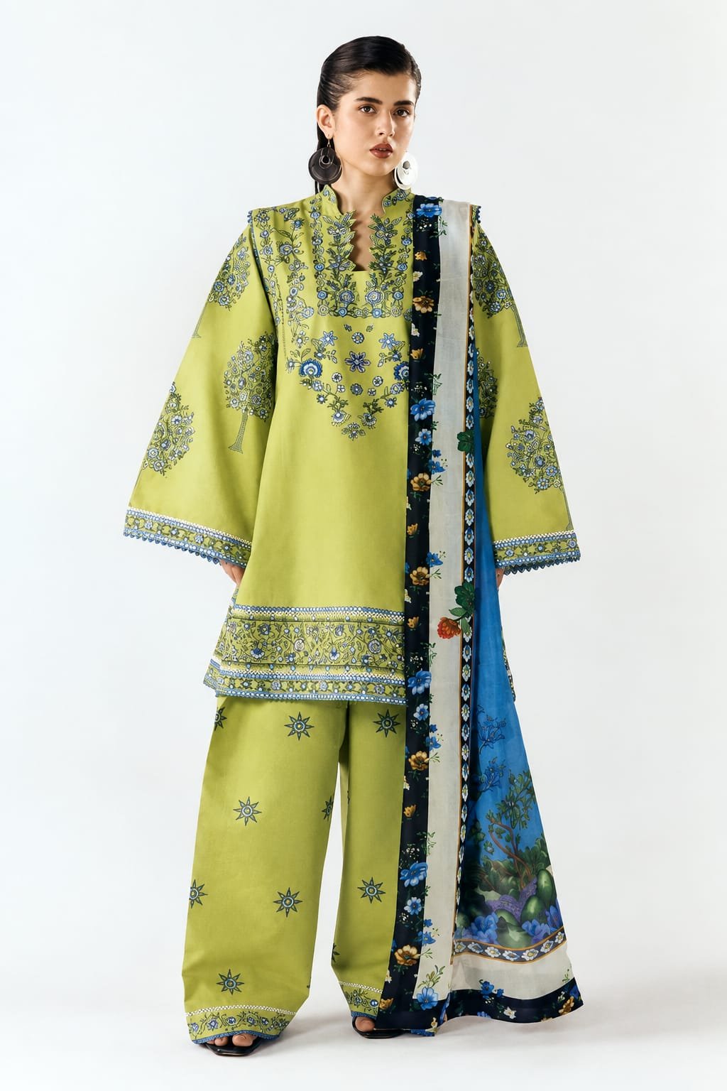 b687d5f4-51c4-4399-9ae4-19ad70c29da6 Premium Airjet Dhanak With Digital Wool Shawl
