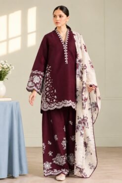 Zara Shahjahan Premium Airjet Dhanak With Digital Wool Shawl ZS-1776 2 Zara Shahjahan Premium Airjet Dhanak With Digital Wool Shawl ZS-1776