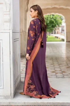 Grace Collection 20 Baroque 3pcs Unstitched Digital Print Dhanak Suit