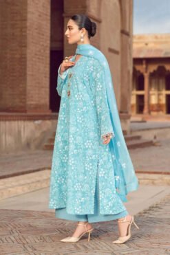 BAREEZE Premium Airjet Dhanak With EMBROIDERY Dhanak Shawl BZ-1998