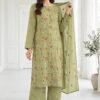 Aneela’s Premium Airjet Dhanak With EMBROIDERY Dhanak Shawl AN-2125