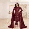 Aneela’s Premium Airjet Dhanak With EMBROIDERY Dhanak Shawl AN-2121